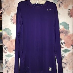 Nike Pro Fit XL Long Sleeve Purple